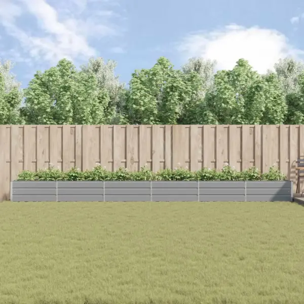 Helehall tsingitud terasest taimekast 580 x 100 x 45 cm – 4