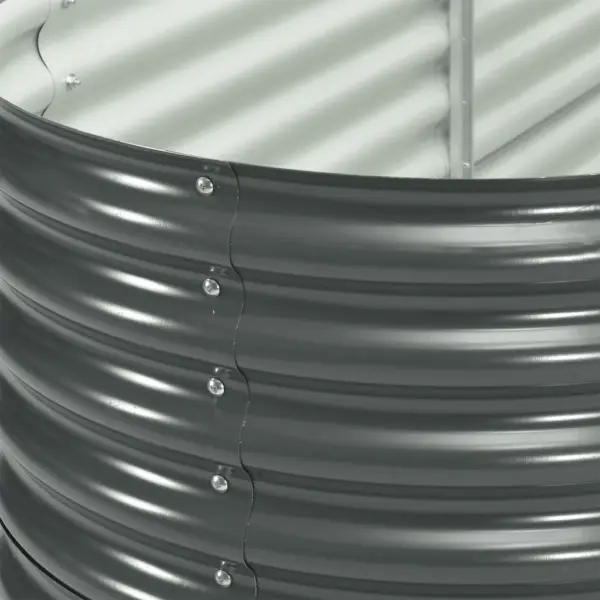 Tsingitud terasest taimelava, hall, 240 x 80 x 81 cm – 9