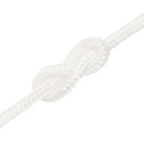 Paadiköis polüpropüleenist, täisvalge, 3 mm, 25 m – 5