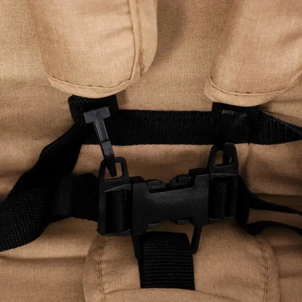 Kokkupandav tandem kaksikute jalutuskäru hoiukorviga, hallikaspruun/must, terasraamiga – 10