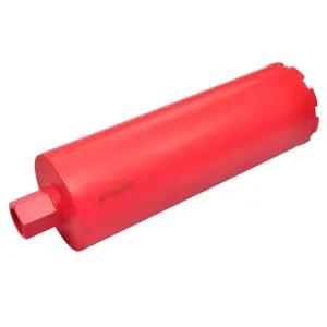 Teemantkroonpuur graniidi ja betooni jaoks, 120 x 400 mm, 7 mm segment, 1 1/4'' keermestatud ava