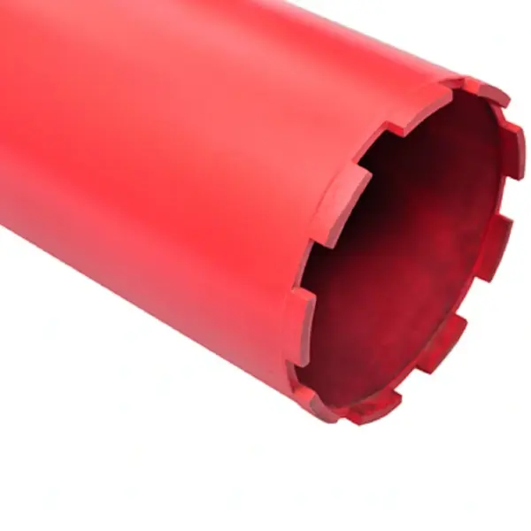 Teemantkroonpuur graniidi ja betooni jaoks, 120 x 400 mm, 7 mm segment, 1 1/4” keermestatud ava – 2