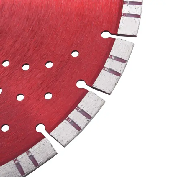 Teemantlõikeketas betooni ja kivimaterjali lõikamiseks, turbosegmentidega, 350 mm, 20 mm ava – 3