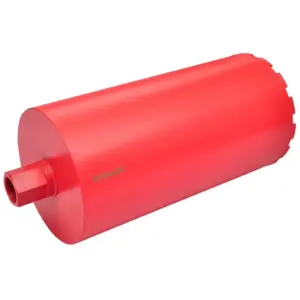 Teemantpuur betoonile ja kivile, 180 x 400 mm, 7 mm segment, 1 1/4'' keermega