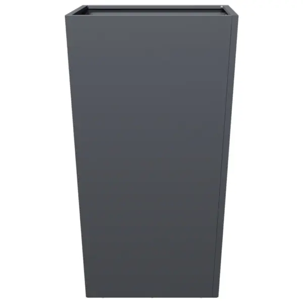 Terasest aia taimekast põhjaga, antratsiithall, 45 x 45 x 75 cm – 5