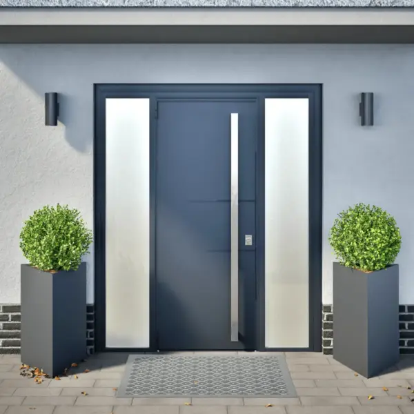 Terasest aia taimekastid põhjaga, 2 tk, antratsiithall, 50 x 43 x 75 cm – 3