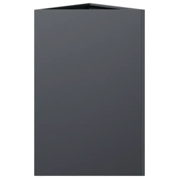 Terasest aia taimekastid põhjaga, 2 tk, antratsiithall, 50 x 43 x 75 cm – 7