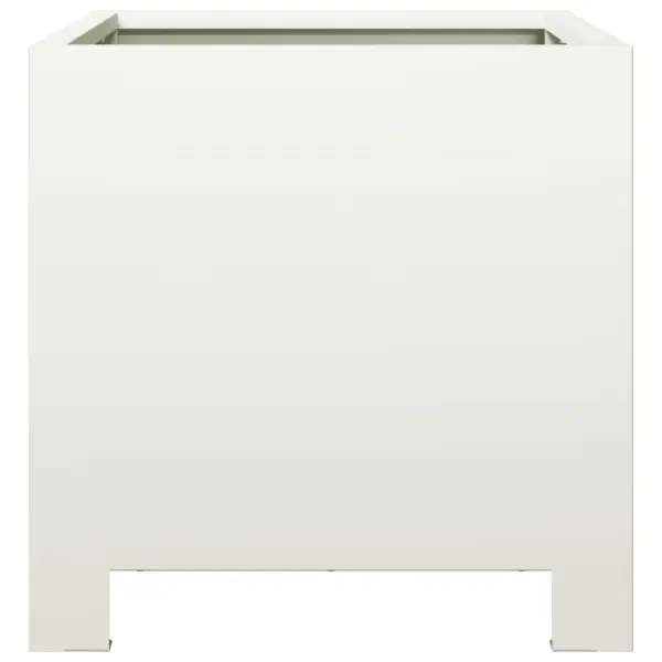 Terasest aia taimekastid põhjaga, 2 tk, valge, 30 x 30 x 30 cm – 7