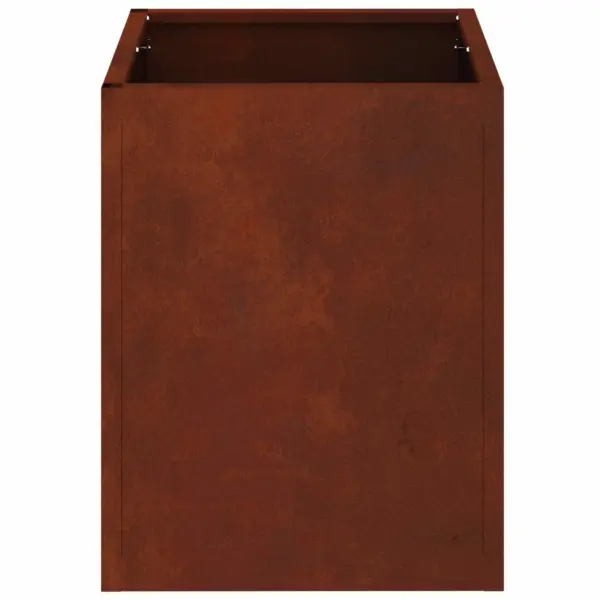 Terasest aiapott roostevälimusega, pruun, 32 x 32 x 40 cm – 7