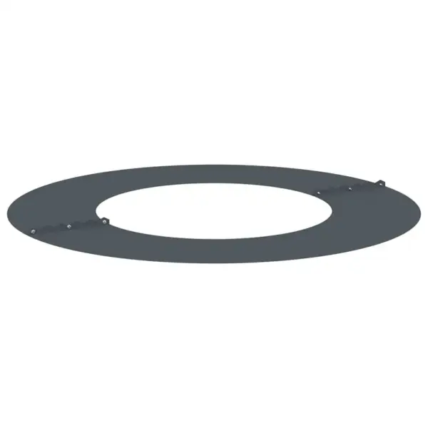 Lame terasest puurõngaste komplekt, 5 tk, antratsiit, Ø40/70 cm, 70 x 70 cm – 4