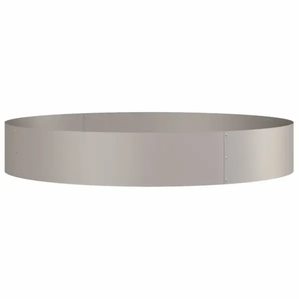 Terasest istutusrõngas, pruun, 120 x 120 x 20 cm – 5