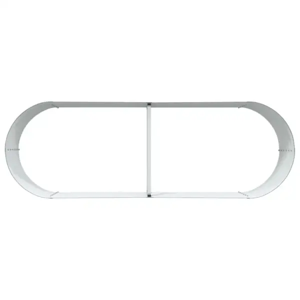 Terasest kõrge peenar, roheline, 240 x 80 x 44 cm – 8