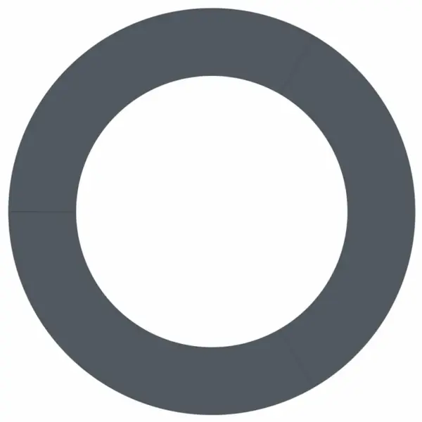 Lame terasest puuringide komplekt, 5 tk, antratsiit, Ø60/90 cm – 5