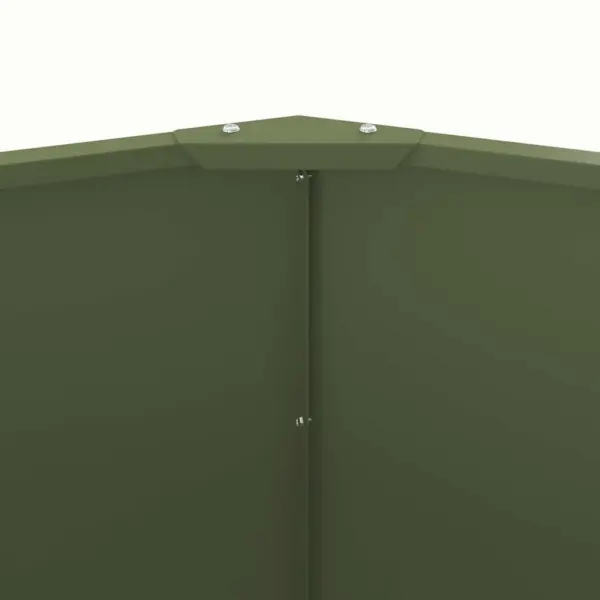 Terasest taimekast välitingimustesse, oliivroheline, 120 x 120 x 50 cm – 7