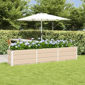 Helebeež terasest taimekast aeda, 240 x 40 x 45 cm