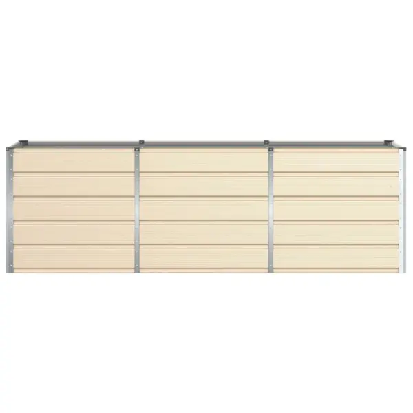 Suur terasest taimekast, beež, 240 x 80 x 75 cm – 4