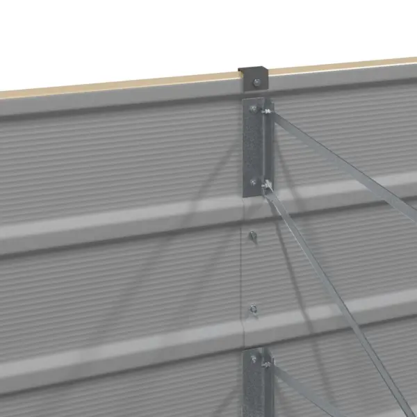 Terasest taimekast, beež, 320 x 80 x 45 cm – 5