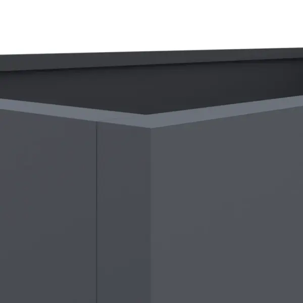 Antratsiithall külmvaltsitud terasest taimekast 62 x 40 x 39 cm – 8