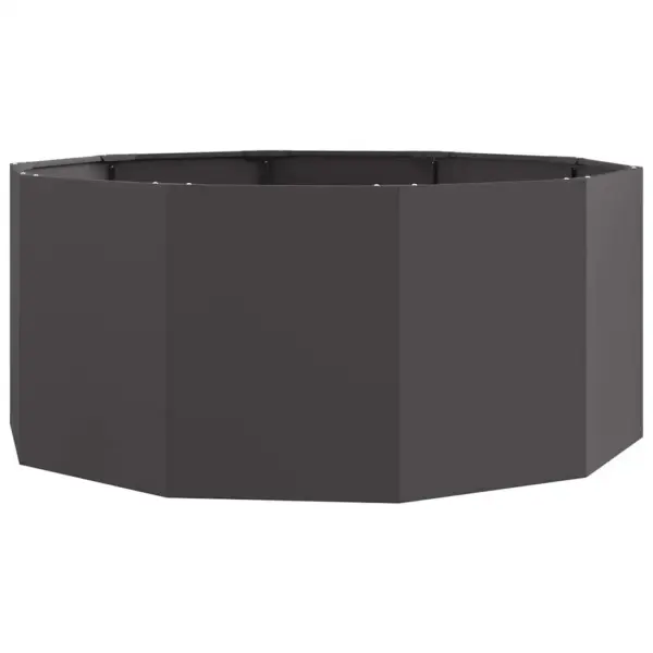 Terasest taimekast, must, 120 x 120 x 50 cm – 2
