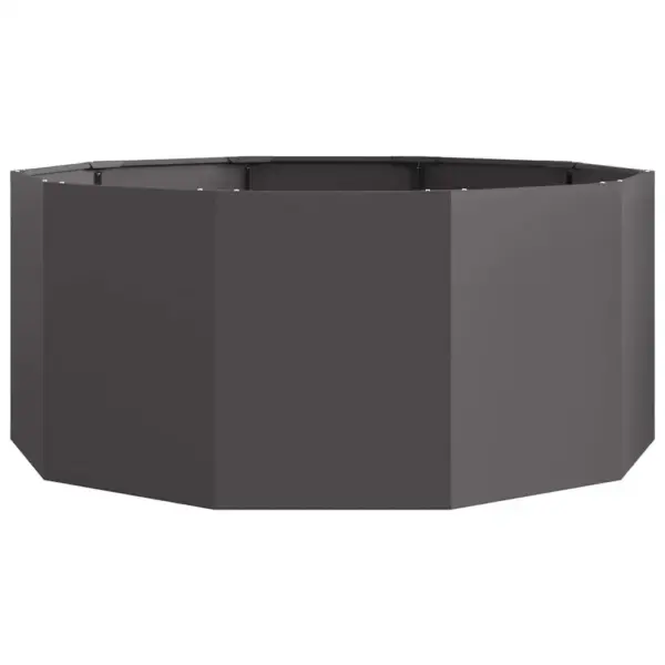 Terasest taimekast, must, 120 x 120 x 50 cm – 5