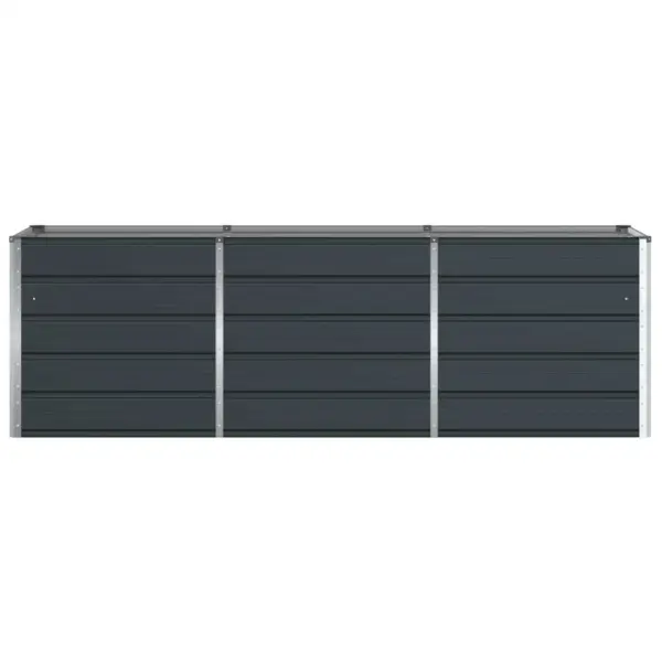 Terasest taimekast, antratsiit, 240 x 80 x 75 cm – 4