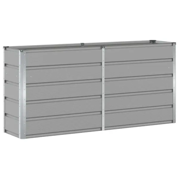 Terasest taimekast, helehall, 160 x 40 x 75 cm – 2