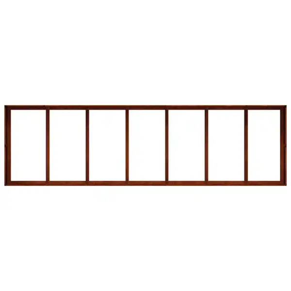 Terasest taimekast, roostes, 280 x 80 x 40 cm, ilmastikukindel – 6