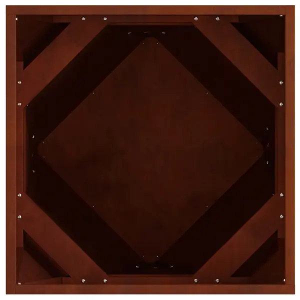 Roostetooni terasest taimekast aia- ja terrassitaimedele, 50 x 50 x 50 cm – 7