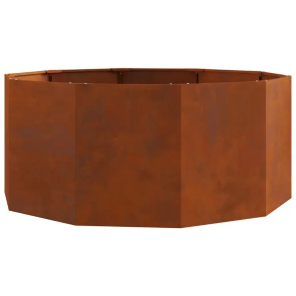 Terasest taimekast roostetoonis, 120 x 120 x 50 cm – 2