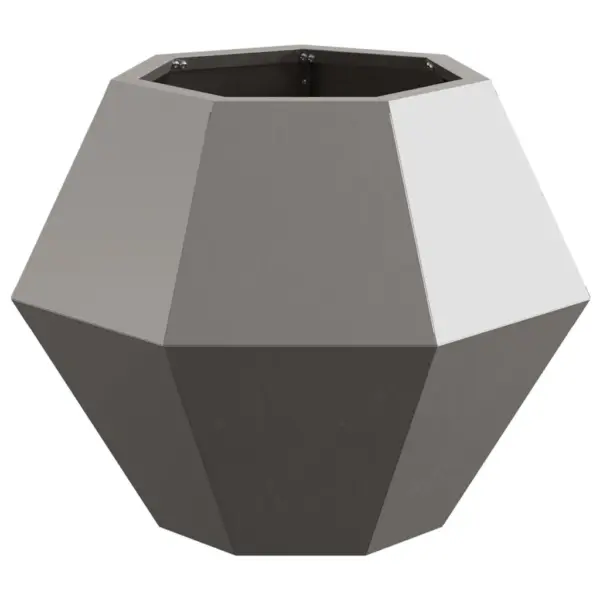 Roostevärvi terasest taimekast, ristkülikukujuline, 50 x 50 x 40 cm – 2