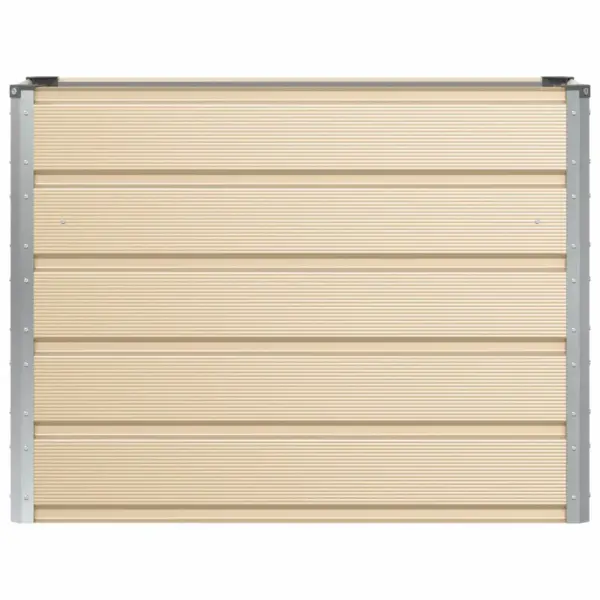 Terasest taimekast, valge, 100 x 40 x 75 cm – 4