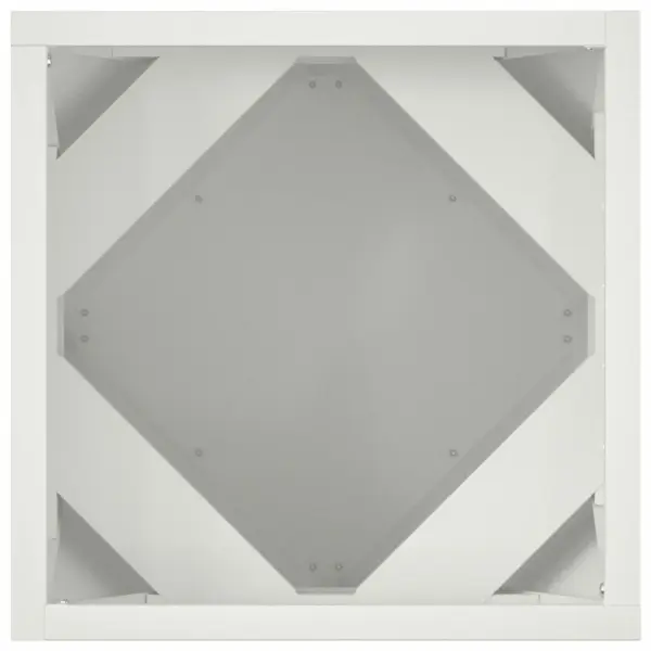 Terasest taimekastid, 2 tk, valge, 30 x 30 x 30 cm – 7