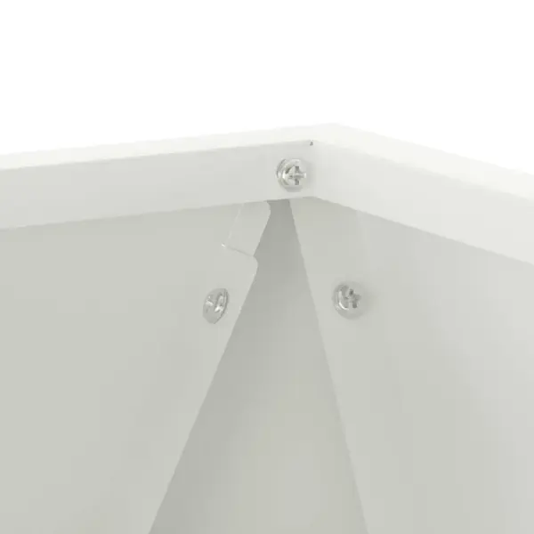 Terasest taimekastid, 2 tk, valge, 30 x 30 x 30 cm – 8