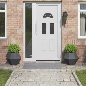 Terasest taimekastid, 2 tk, antratsiit, 50 x 50 x 40 cm