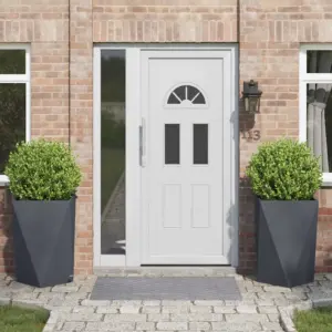 Terasest taimekastid välitingimustesse, 2 tk, antratsiit, 50 x 50 x 75 cm