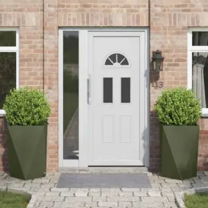 Terasest taimekastid õue, 2 tk, oliiviroheline, 50 x 50 x 75 cm