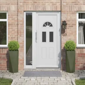 Terasest kõrged taimekastid, 2 tk, oliivroheline, 30 x 30 x 75 cm