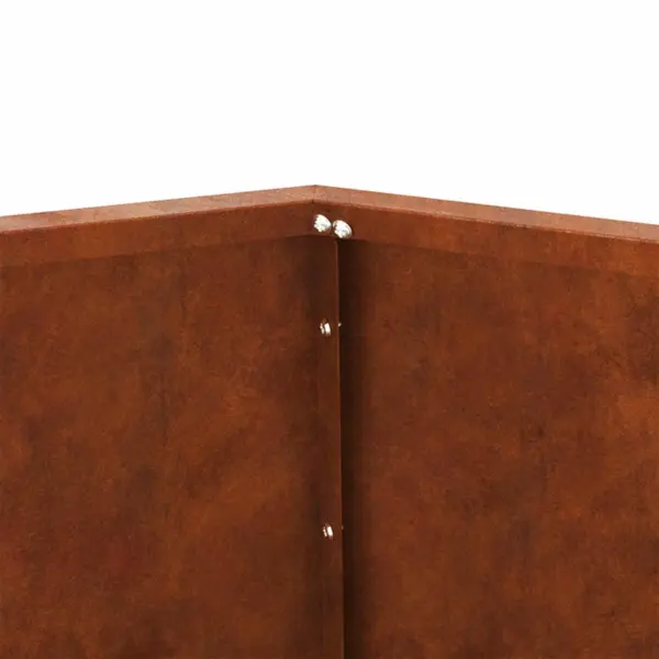 Terasest taimekastid, 2 tk, rooste, 50 x 50 x 40 cm – 9