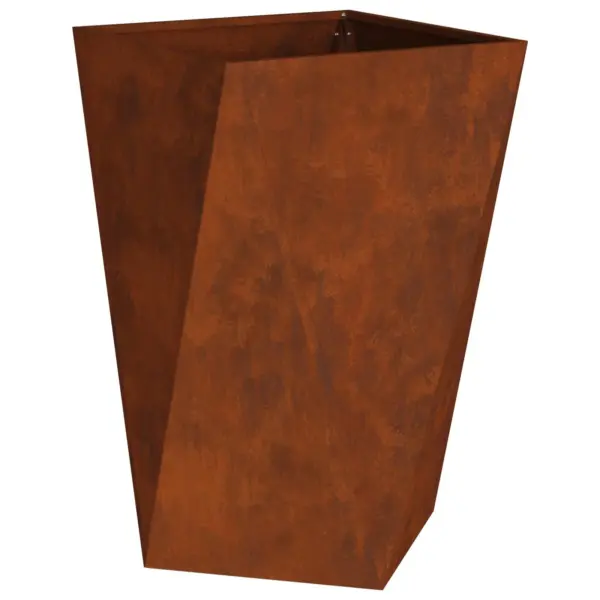 Terasest taimekastid roostevärvi, 2 tk, 50 x 50 x 75 cm – 5