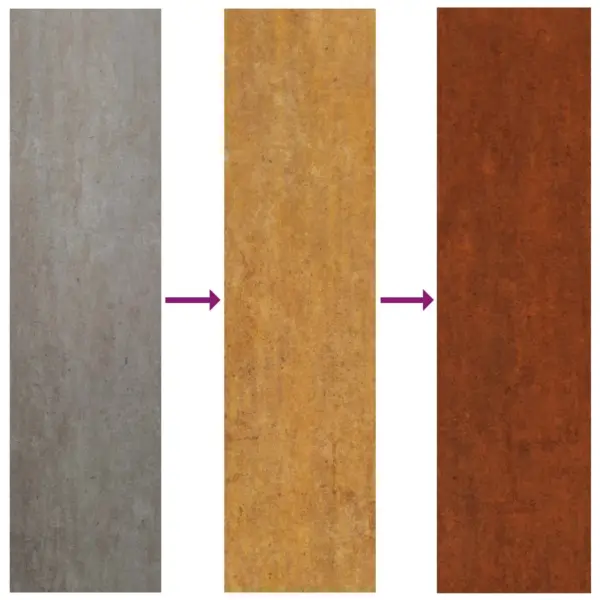 Terasest taimekastid, roostevärvi, 2 tk, 75 x 75 x 60 cm – 10