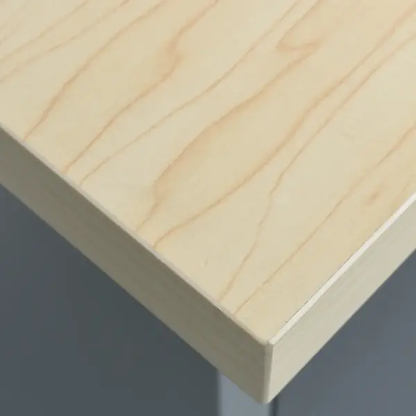 Terasest tööpink sahtlite ja lukustatavate kappidega, must/hall, 120 x 60 x 85 cm – 7