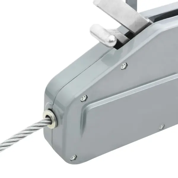 Terastrossiga käsitalivints, 1600 kg, 20 m tross, hall alumiiniumkorpus – 4