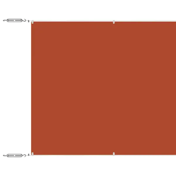 Terrassi varikatus, terrakota, veekindel Oxfordi kangas, 180 x 1000 cm – 2