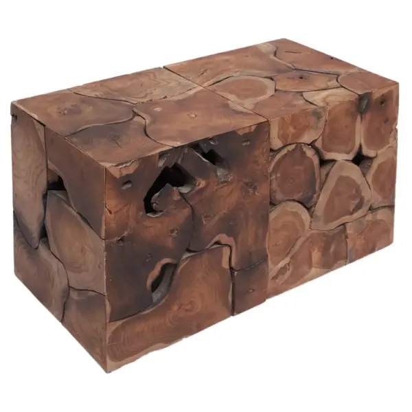 Tiigipuidust taburetid, 2 tk, pruun, 40 x 40 x 45 cm – 3