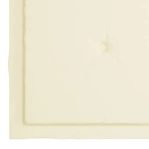 Tiigipuust aiatoolid käetugedega, 4 tk, kreemjate istmepatjadega, 58 x 60 x 90 cm – 8