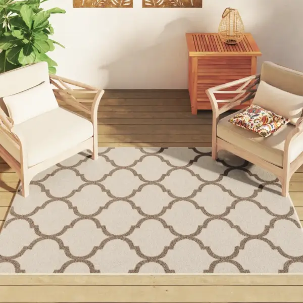 Toa- ja õuevaip araabia mustriga, lühikese karvaga, mitmevärviline, 120 x 180 cm – 3