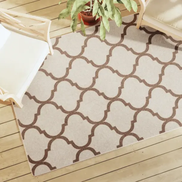 Toa- ja õuevaip araabia mustriga, lühikese karvaga, mitmevärviline, 120 x 180 cm – 4