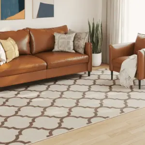 Toa- ja õuevaip araabia mustriga, madala koega, mitmevärviline, 190 x 300 cm