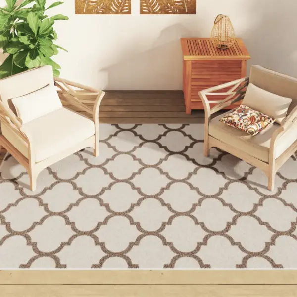 Toa- ja õuevaip araabia mustriga, madala koega, mitmevärviline, 190 x 300 cm – 3