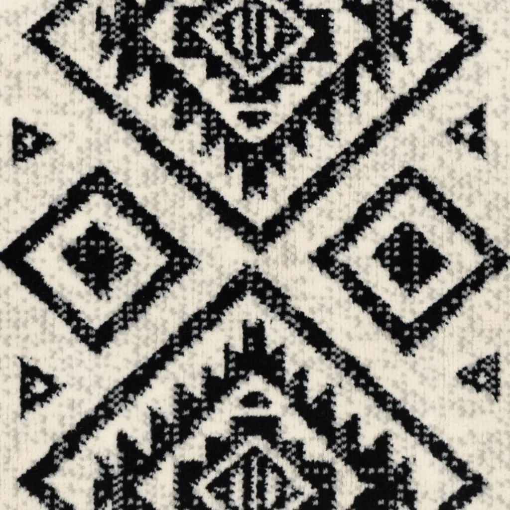 Toa- ja õuevaip lühikese karvaga, India stiilis, mitmevärviline, 190 x 300 cm